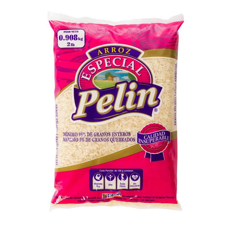 BULTO ARROZ PELIN ROSADO 2LB 25U