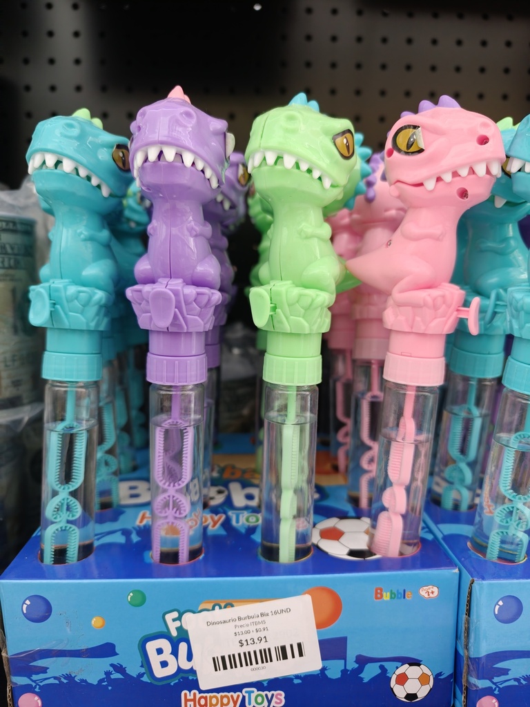 Dinosaurio Burbuja Big 16UND