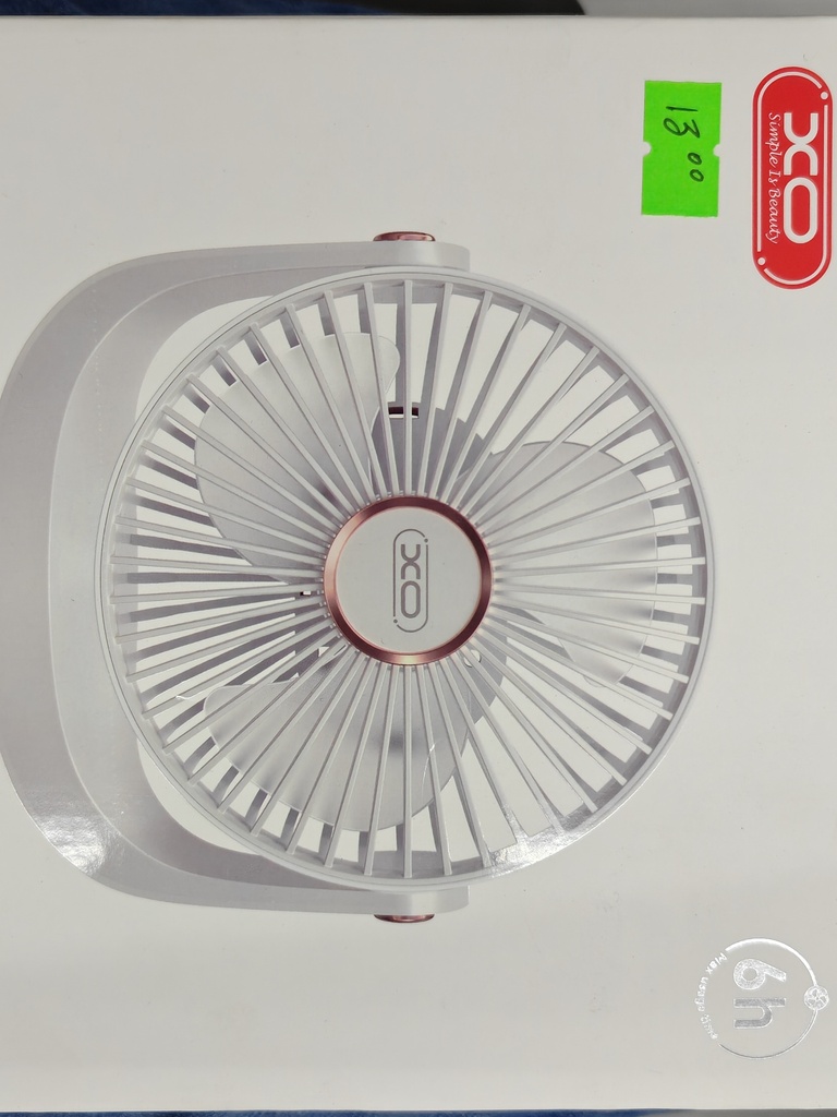 ABANICO MESA XO MF 101 BLANCO