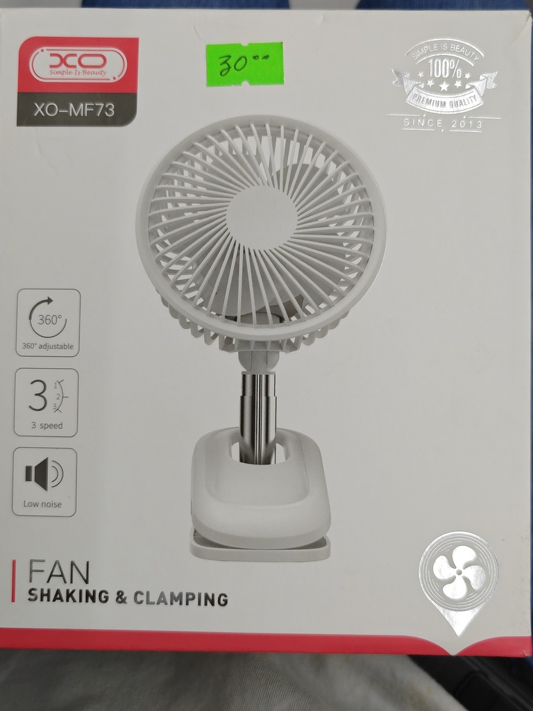 ABANICO MESA XO MF 73 BLANCO