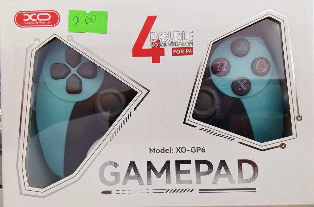 CONTROL XO-GP6 COMPATIBLE PS4 COLOR VERDE