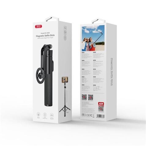 HOLDE CELULARES XO SS30 CON TRIPODE 123CM Y MANEST