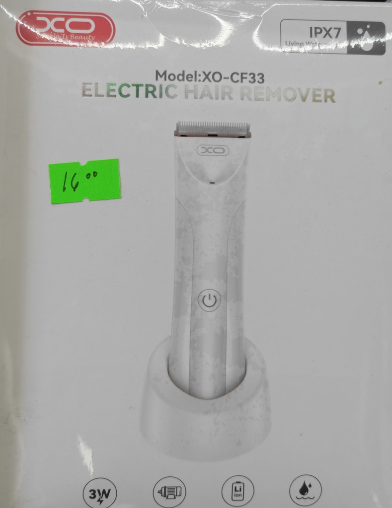 MAQUINA DE DEPILADORA XO CF 33
