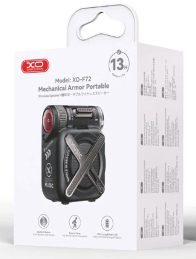 BOCINA XO F72 BLUETOOTH NEGRO