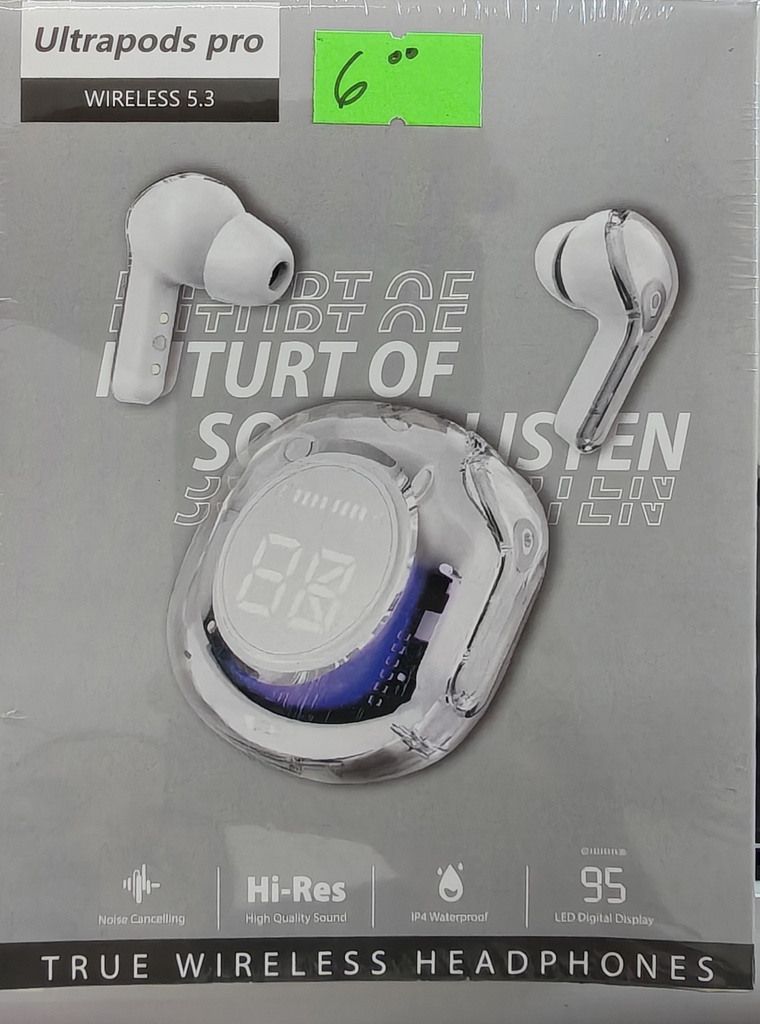 AUDIFONO ULTRAPODS PRO XT17 COLOR BLANCO