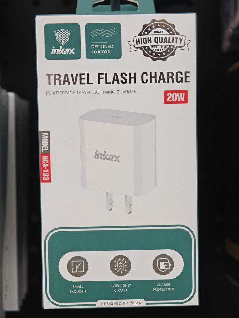 CARGADOR INKAX HCA-133 PD CUBO SOLO 20W