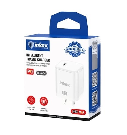 CARGADOR INKAX HCA-04 PD CUBO SOLO 20W