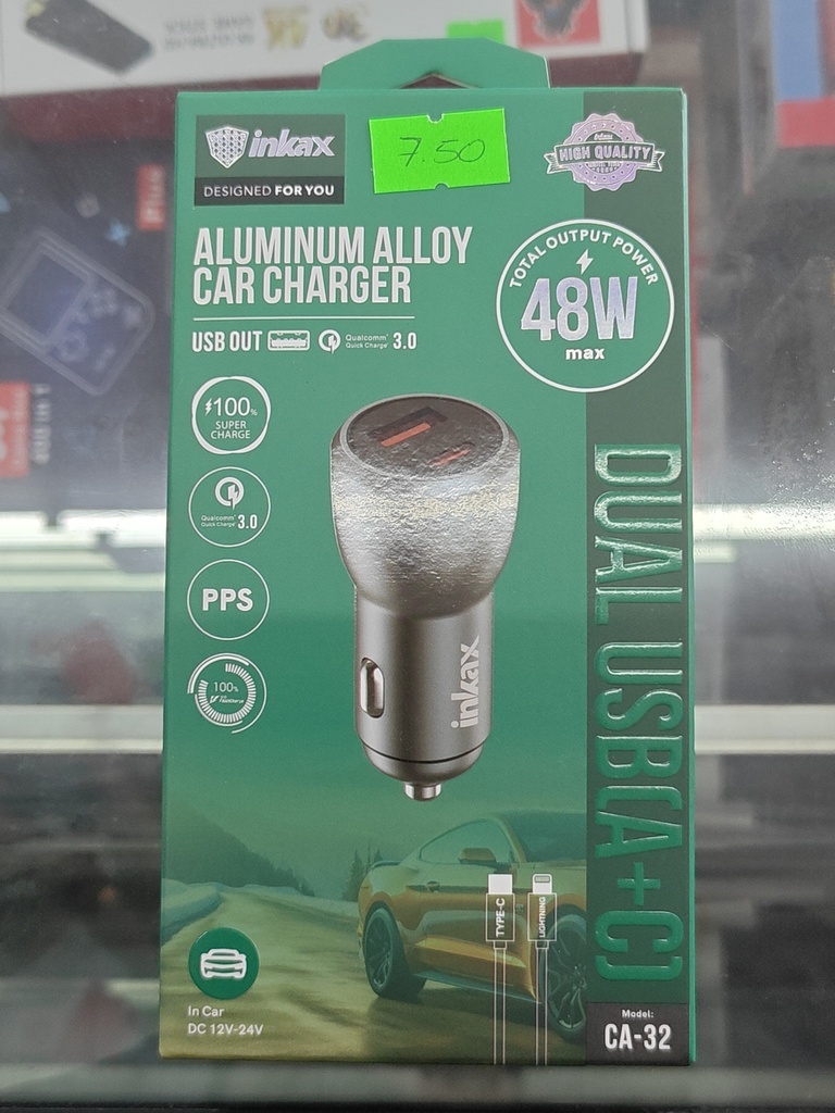 CARGADOR DE CARRO CA-32-CL