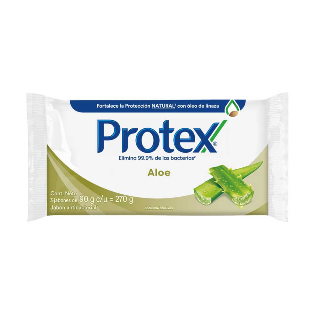 JABON PROTEX 4X90G ALOE