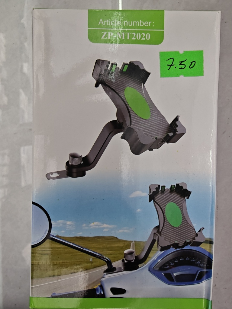 HOLDER DE MOTO 4 PATA CON CABLE DE CARGA ZP-MT  