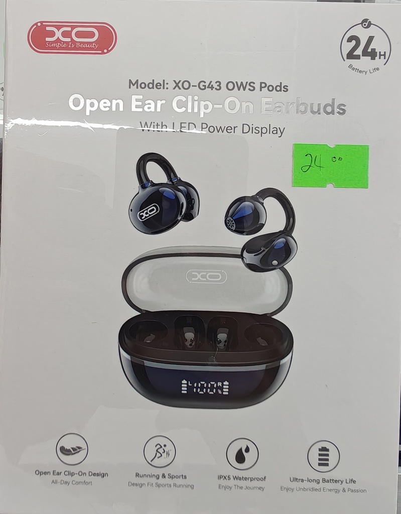 AUDFONO XO- G43 COLOR COLOR AZUL