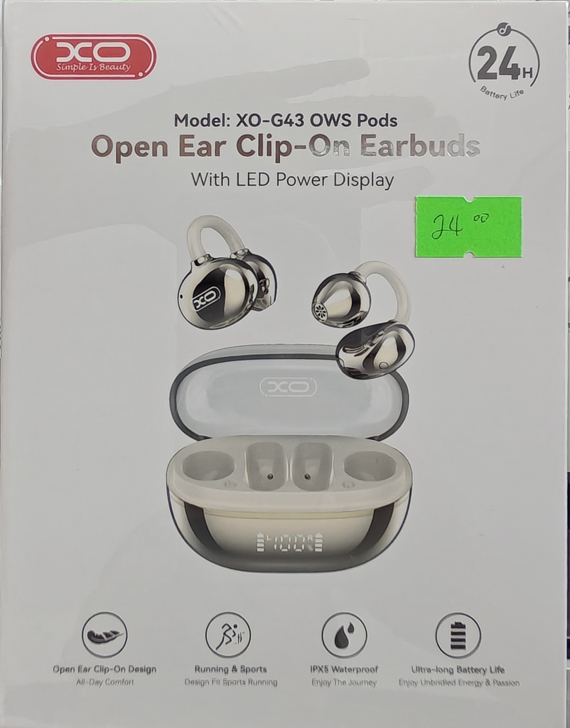 AUDIFONO XO-G43 COLOR COLOR DORADO