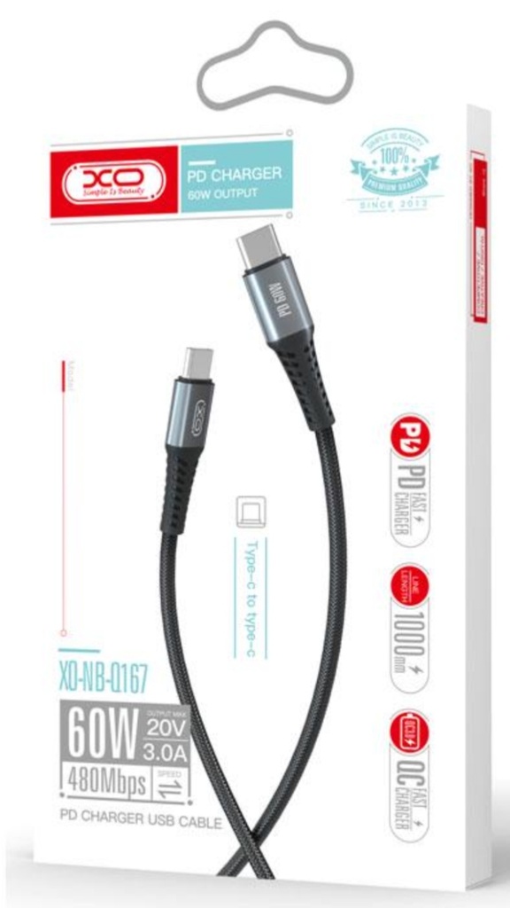 CABLE XO NB-Q167 60W TIPOC A TIPOC1M