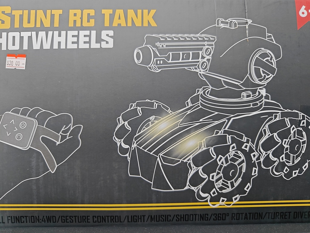 JUGUETE DE CARRITO 1833-1 CON CONTROL AUTOMATICO