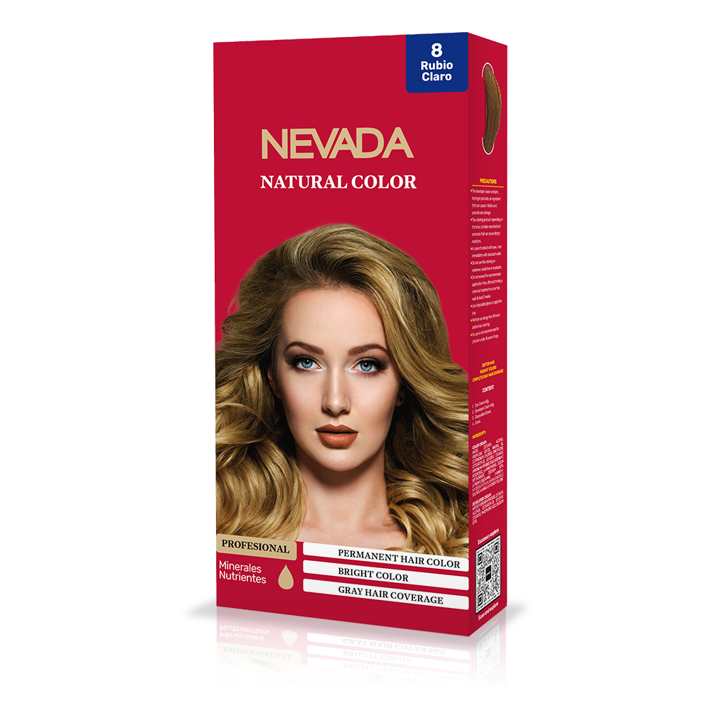 TINTE NEVADA 8 RUBIO CLARO