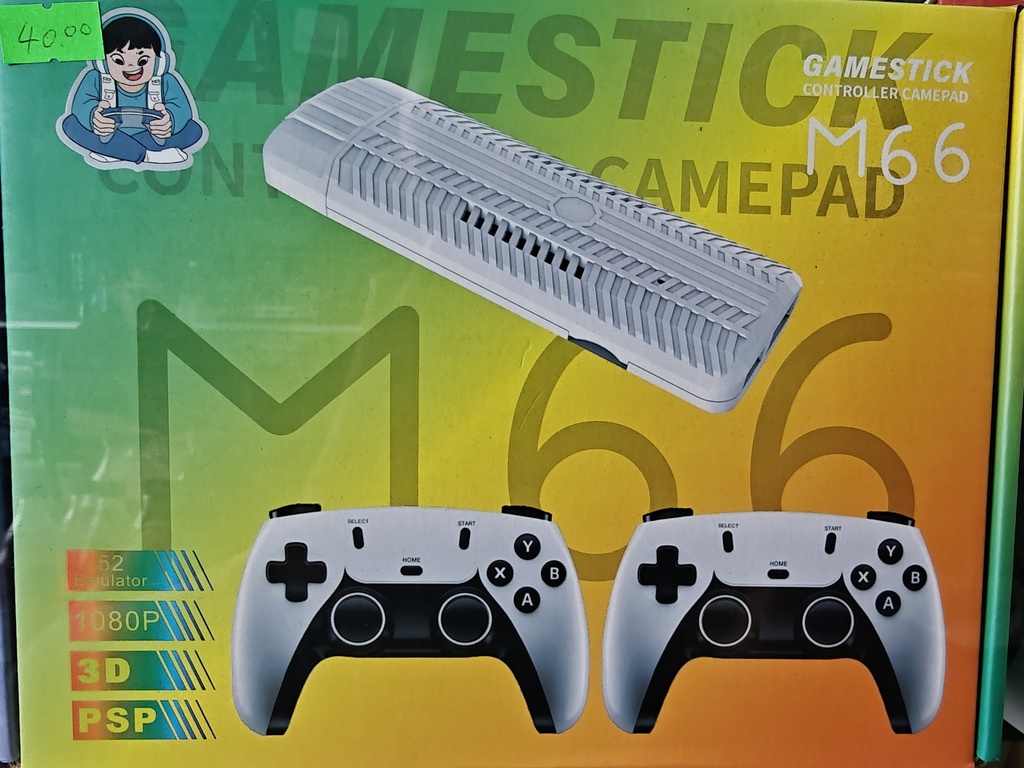 JUEGO M66 DOBLE CONTROL COLOR BLANCO