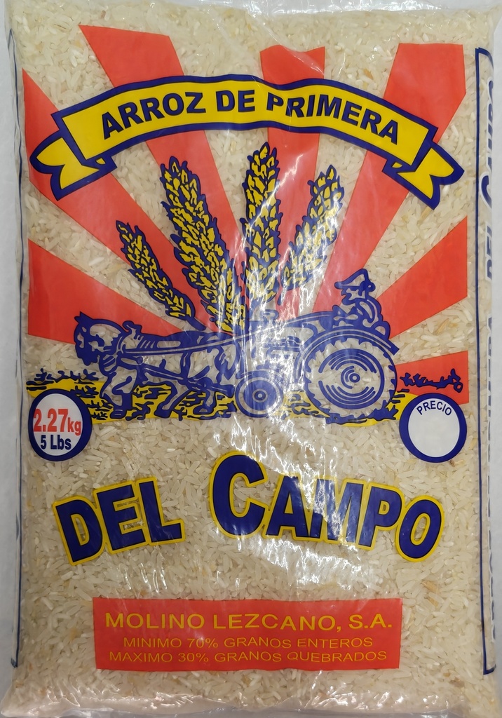 ARROZ DEL CAMPO 5LB