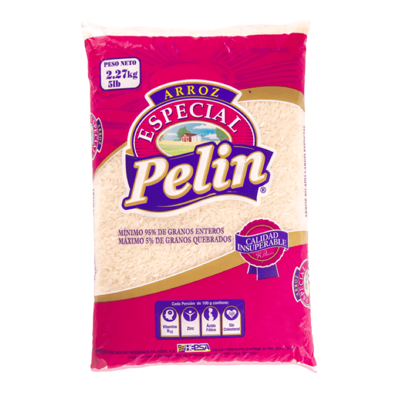 BULTO ARROZ PELIN ROSADO 5LB