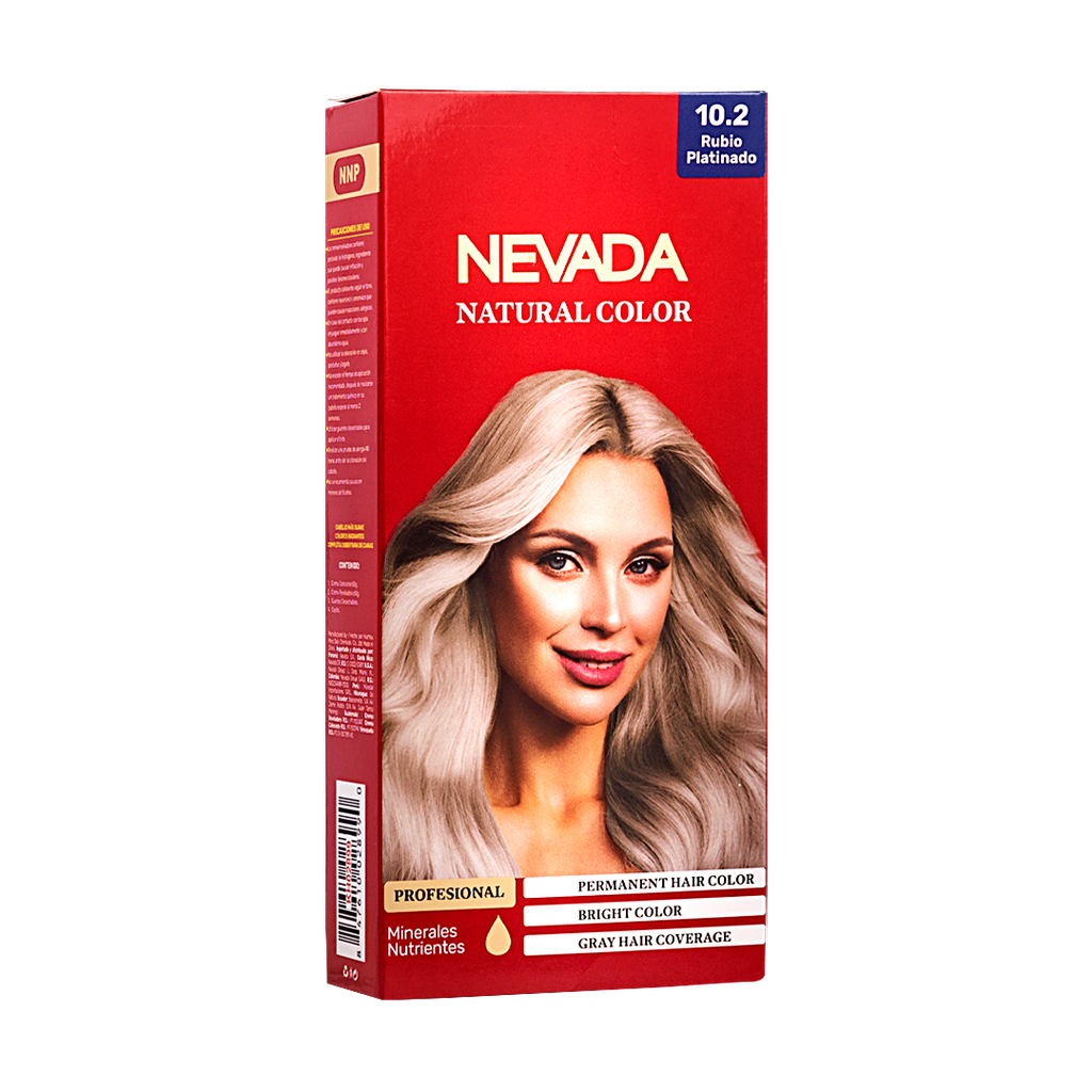 TINTE NEVADA 10.2 RUBIO PLATINADO