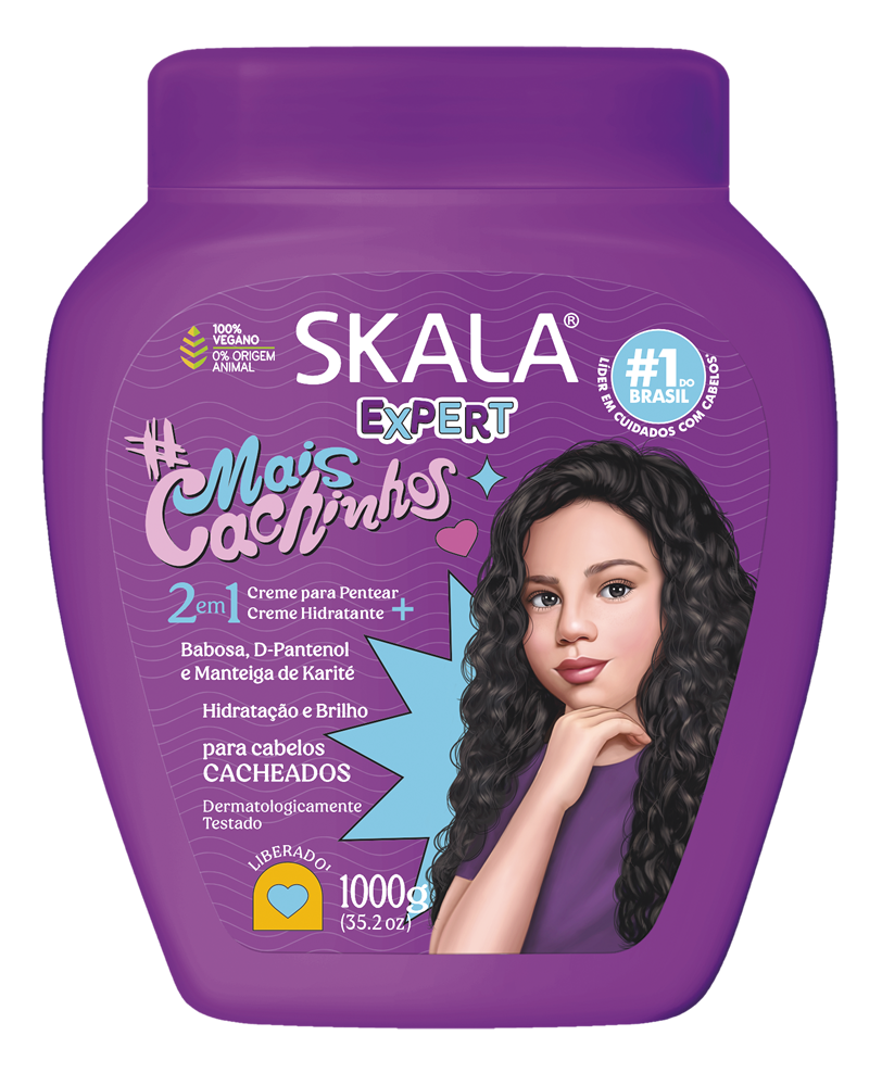 TRATAMIENTO CAPILAR SKALA MAIS CACHINHOS 2EN1 1000G