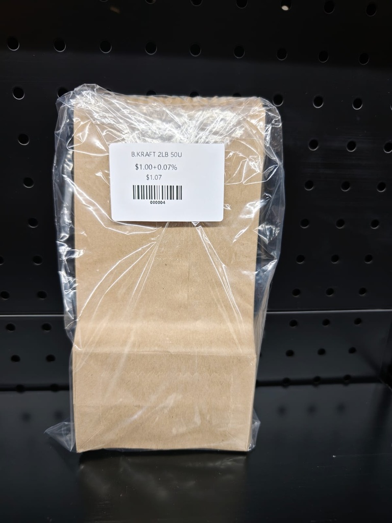 B. KRAFT 25LB 50UND