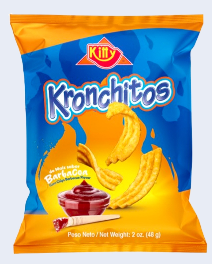 KRONCHITOS BARBACOA 48G