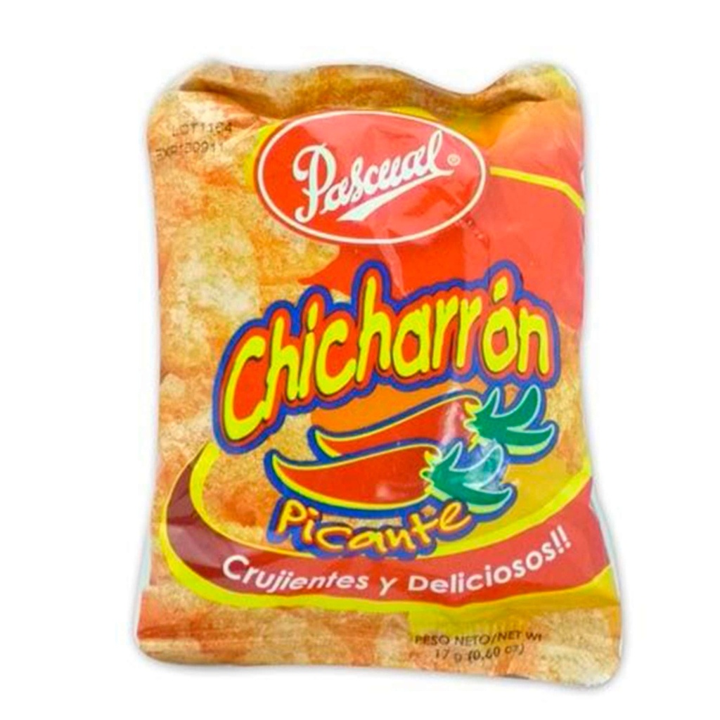 CHICHARRON PICANTE PASCUAL 17G