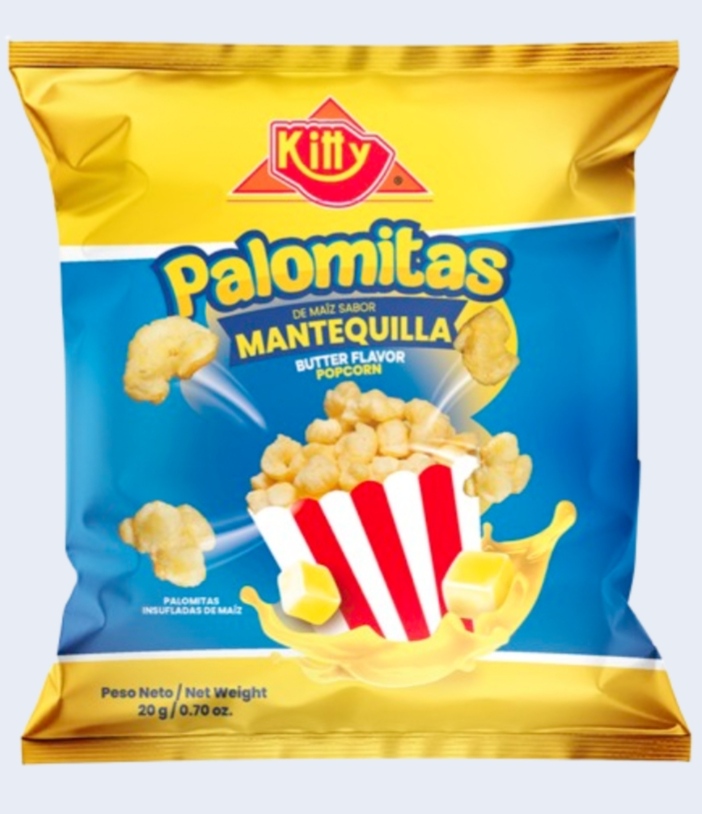 PALOMITAS MANTEQUILLA KITTY 20G