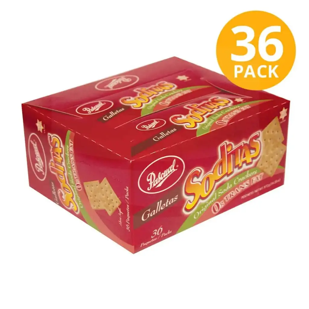 CAJA GALLETA PASCUAL SODA (36UND)