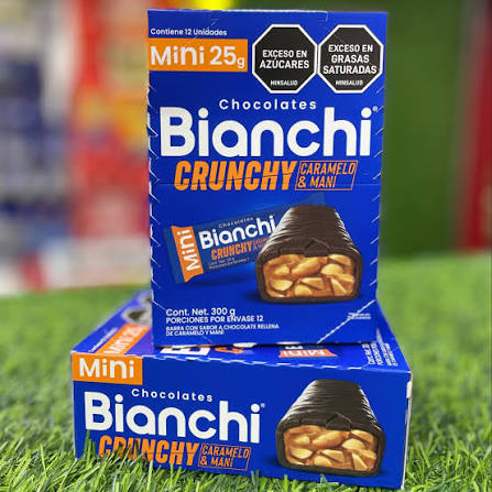 BIANCHI CRUNCHY BARRA C&M(25G) 12U 