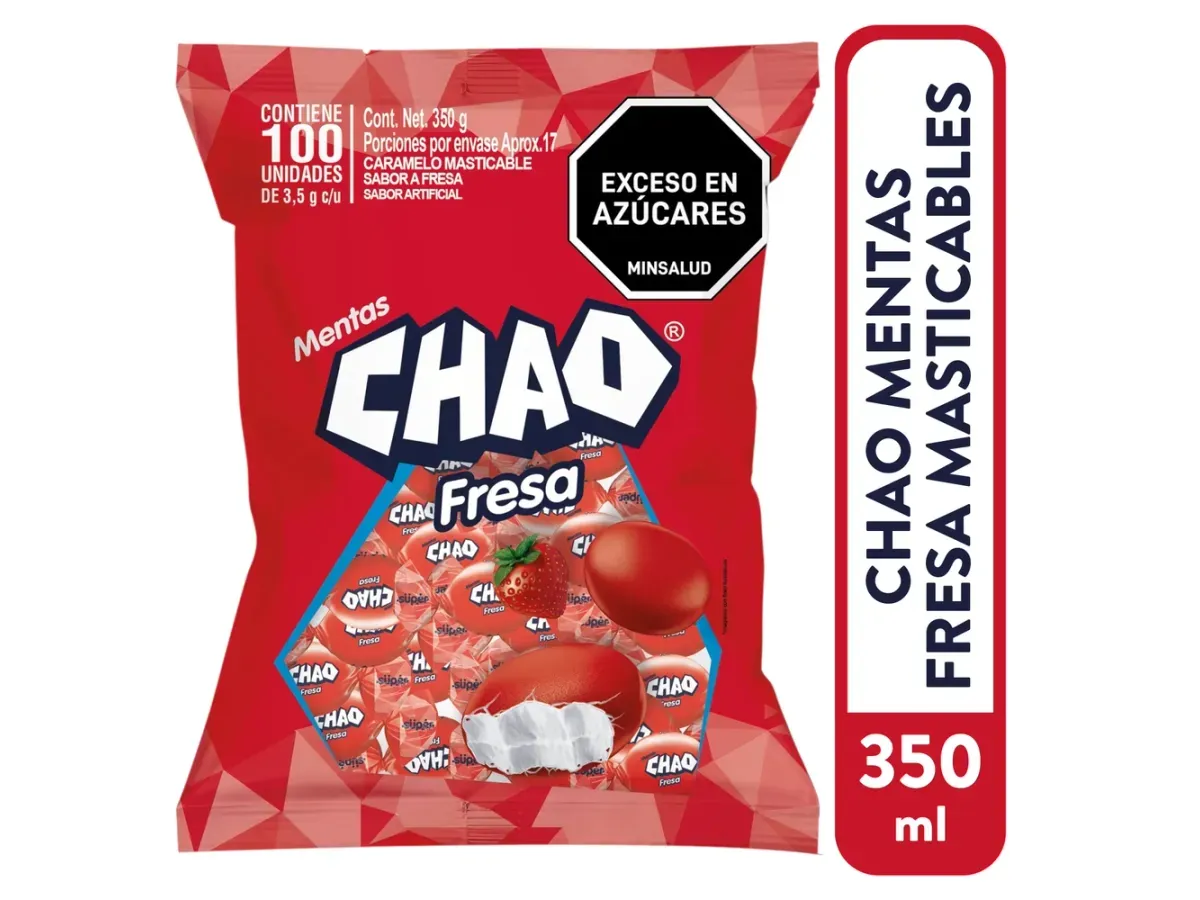 CHAO FRESA BOLSA 3.5G 100U 