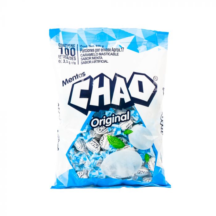 CHAO MENTA BOLSA 3.5G 100U