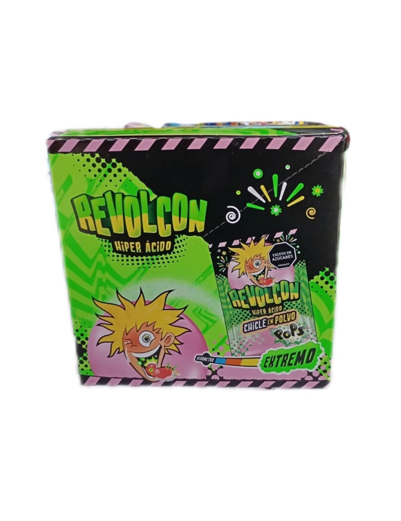 REVOLCON CHIC POLVO POPS(12G)12U