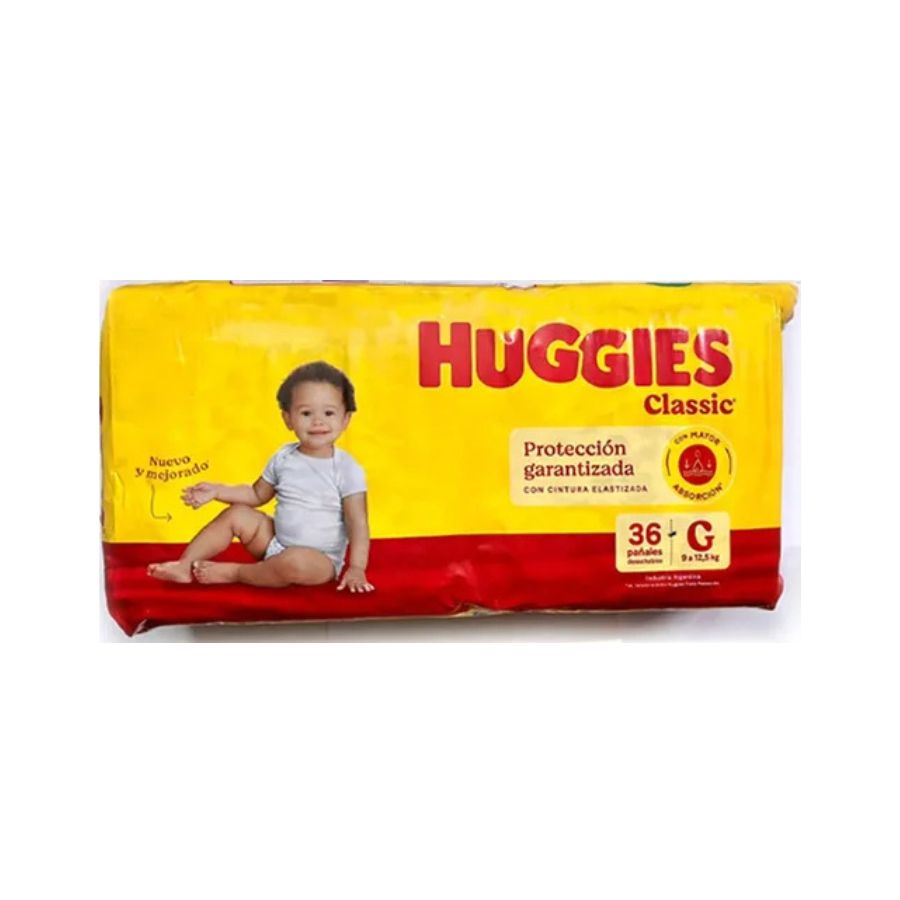 HUGGIES CLASSIC G/3 JUMBO X 50 / 50 UNID. / 6