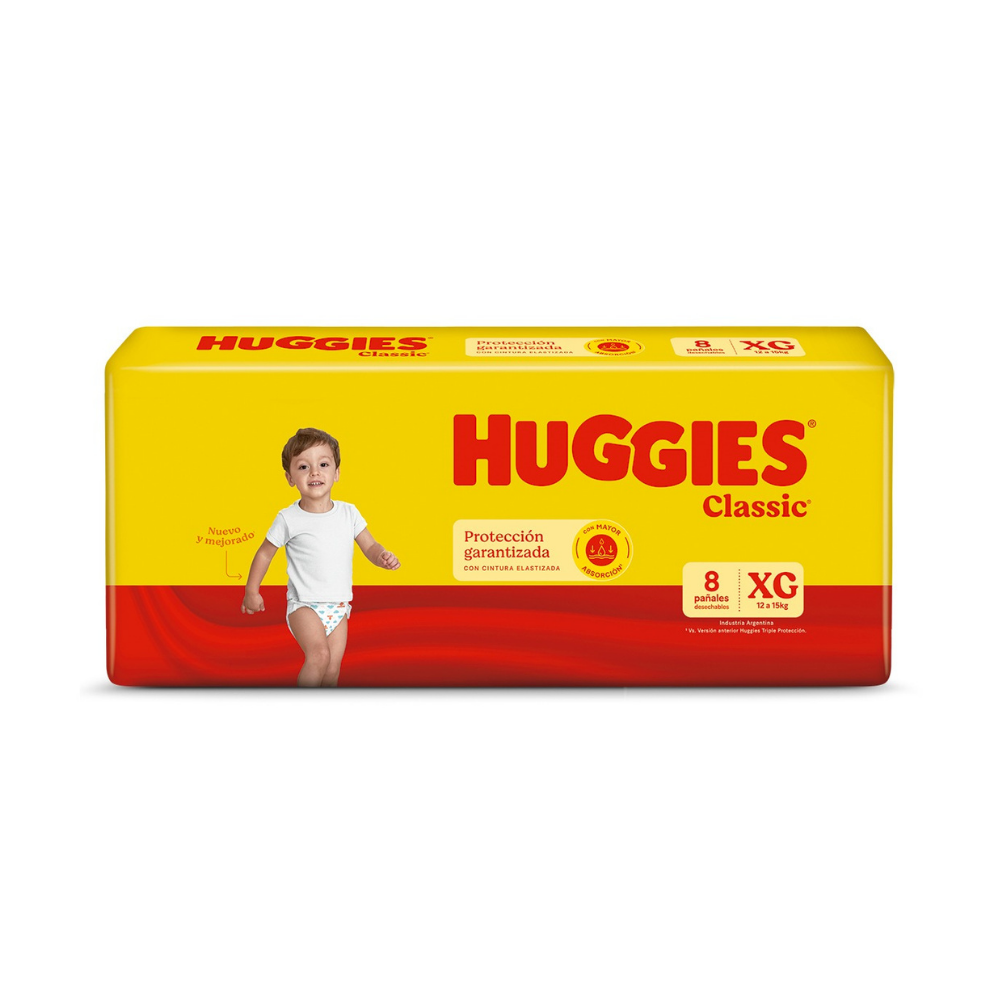 HUGGIES CLASSIC XG/4 JUMBO X 50 / 50 UNID. / 6