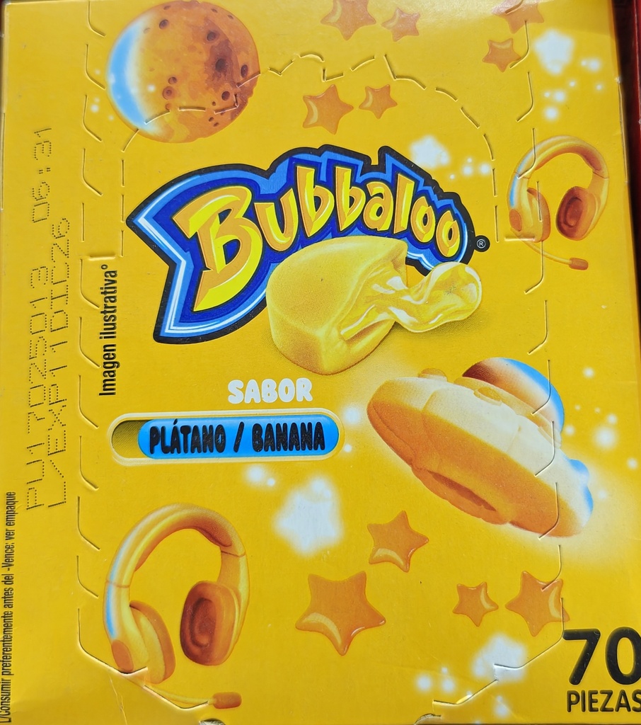 BUBBALOO BANANA 70UND