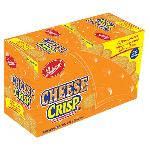 CHEESE CRISP AMARILLO 24UND