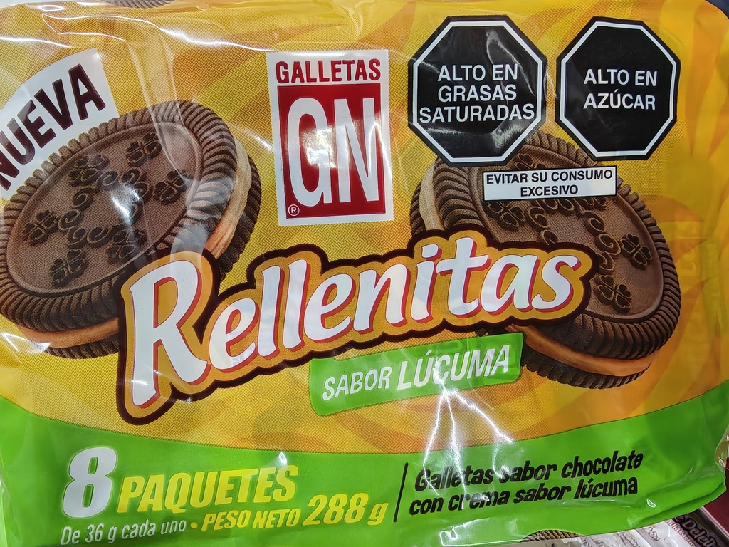 RELLENITAS LUCUMA 8U