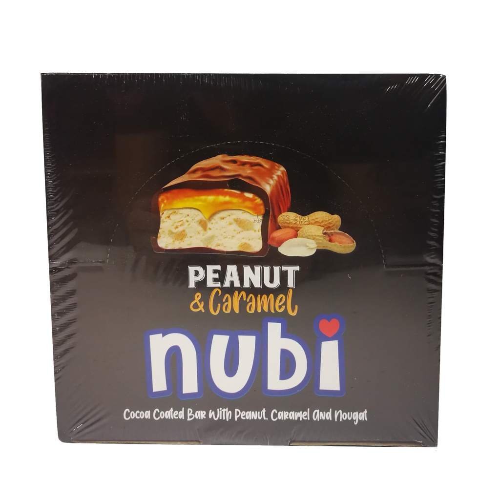 NUBI PEANUT &CARAMEL 6X24X75 G