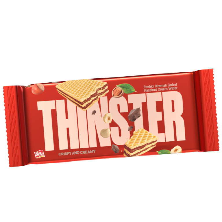 THINSTER HAZELNUT WAFER 6X24X55 G