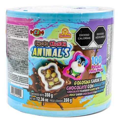 CHOCO CRUNCH ANIMALS (100)UND