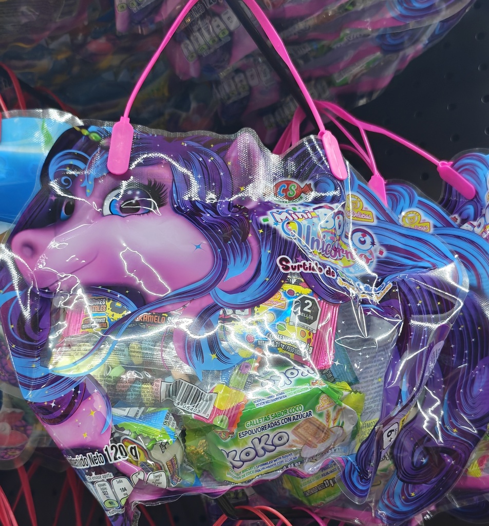 BOLO UNICORNIO MORADO UND