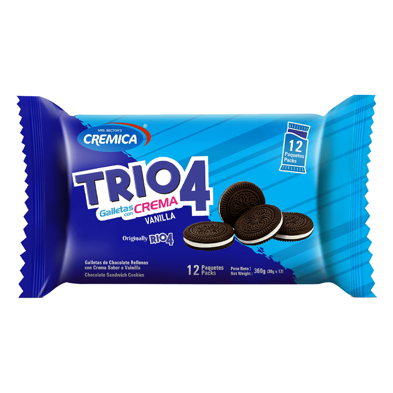 TRIO4 VAINILLA CREAM (12)UND