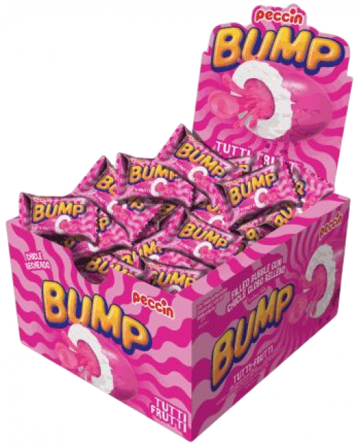 CHICLE BUMP 40U TUTTI FRUTTI