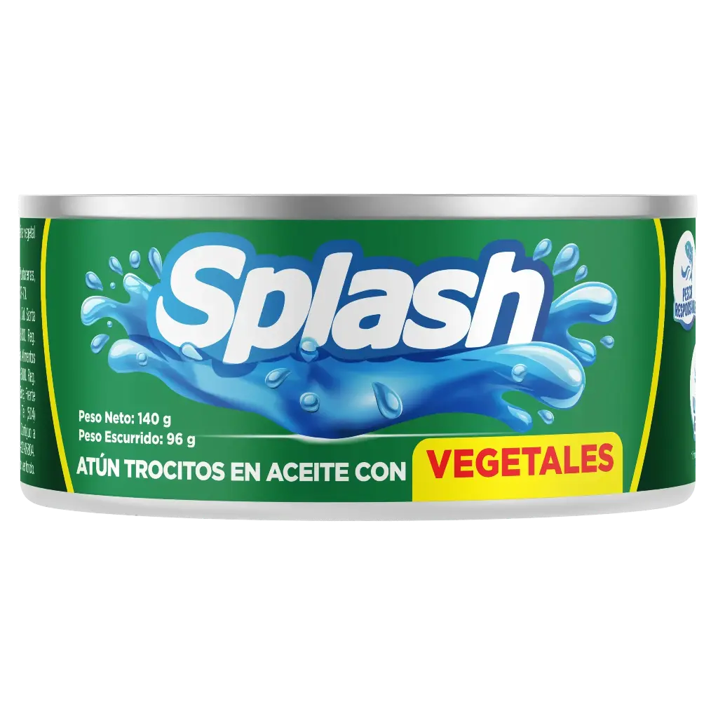 SPLASH VEGETALES 140G