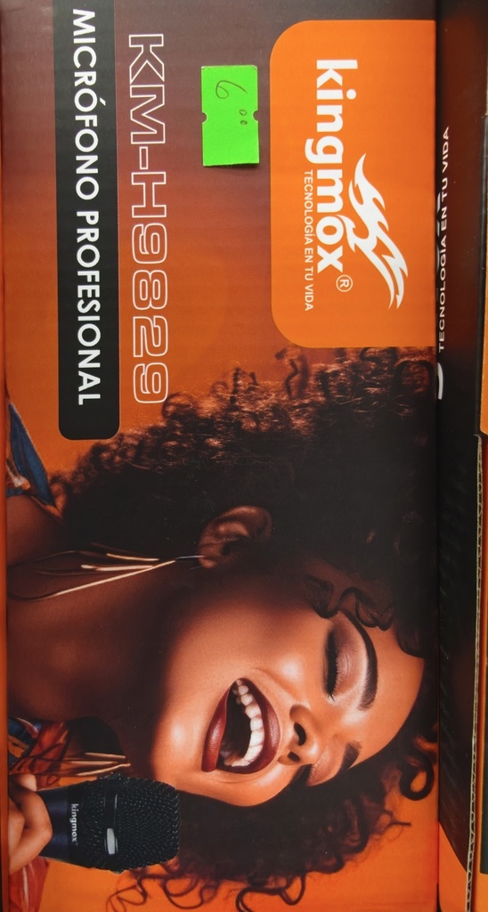 MICROFONO CON CABLE 6.5MM KM-H9829