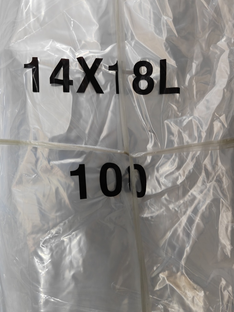 BOLSA PET 14X18 100U