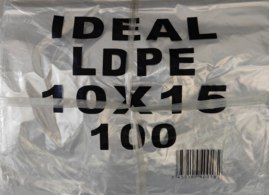 BOLSA PET 10X15 100U