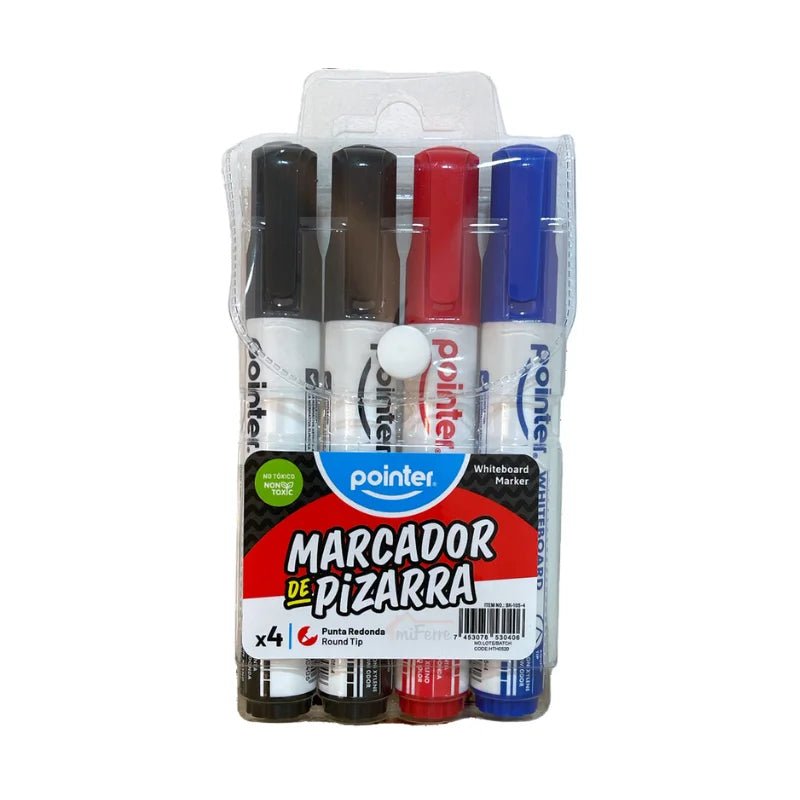 MARCADOR DE PIZARRA POINTER 4U