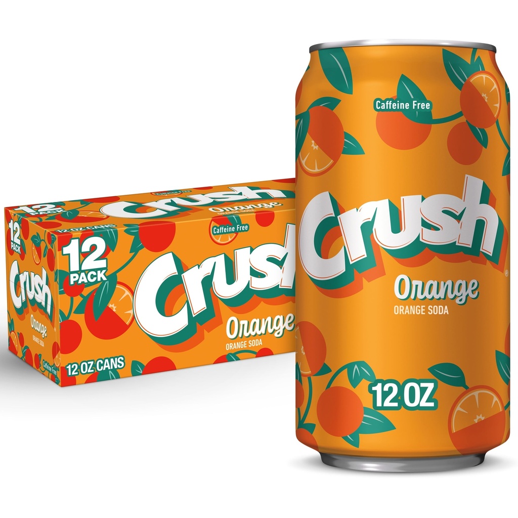 CRUSH NARANJA LATA 12U